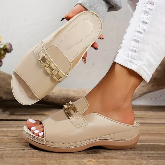 Kinsley™ | Comfy Buckle Sandals