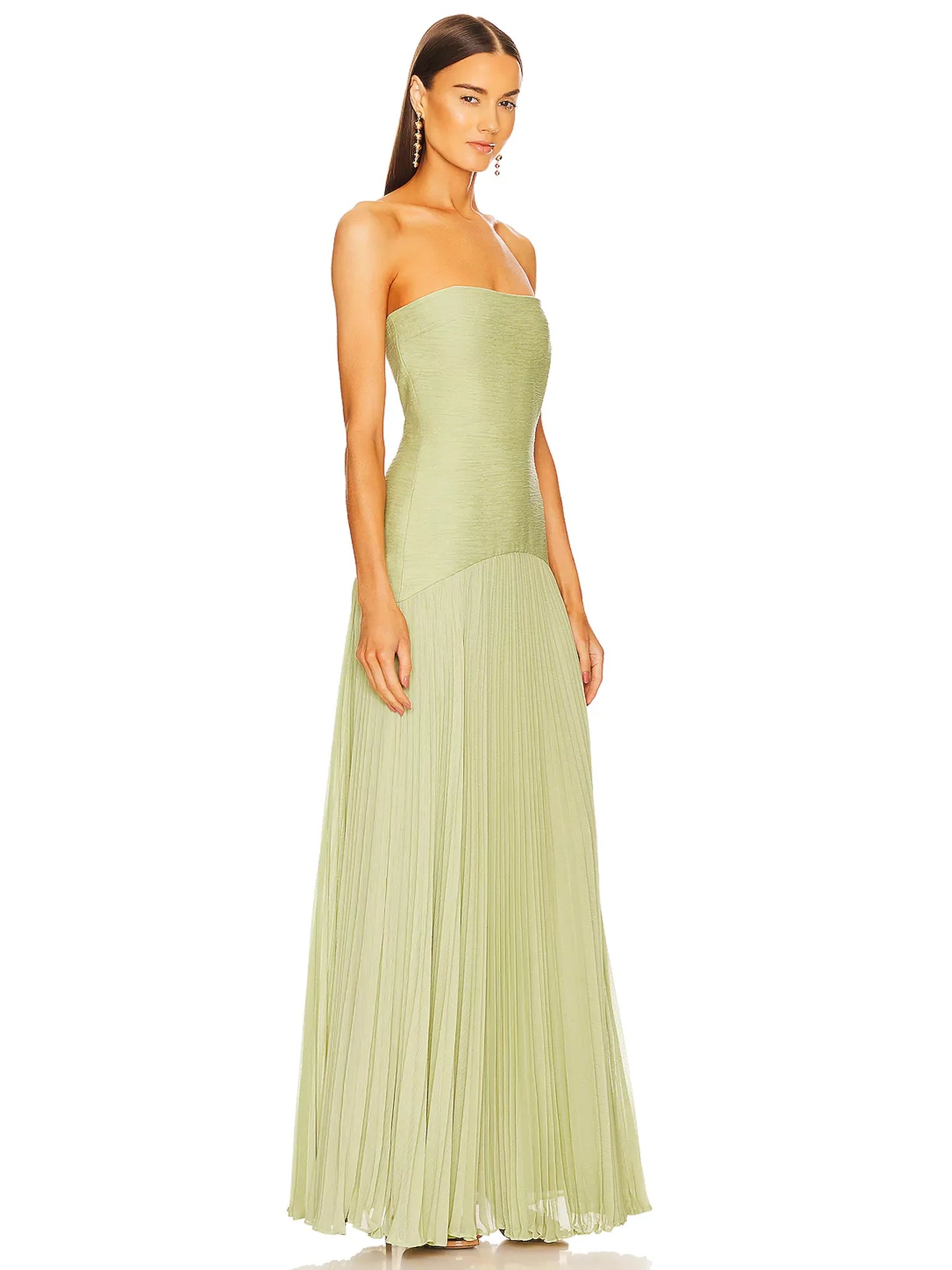 Sage Serenity Maxi Gown