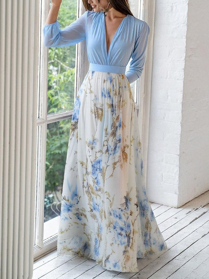 Tess™ - Long Dress with Floral Print