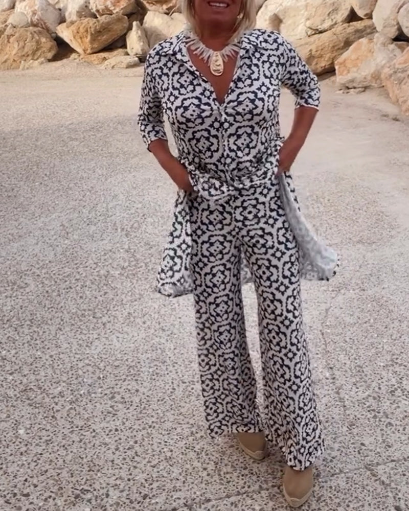 Gabriella™ | Elegant Vintage Two-Piece Set