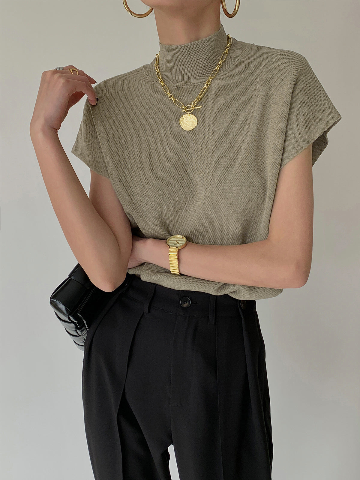 Leisurely Solid Pullover