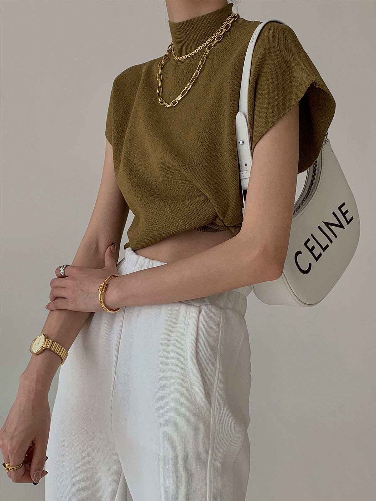 Leisurely Solid Pullover