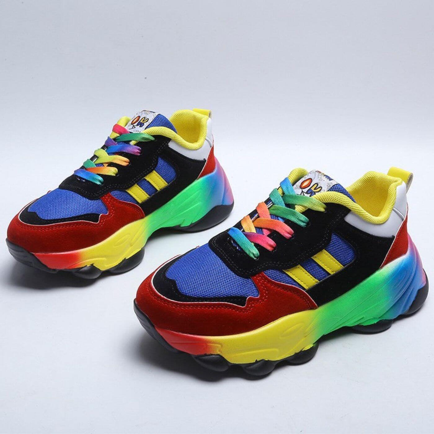 Aurora™ - Colorful Orthopedic Sneakers for Comfort and Style