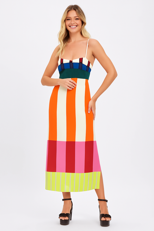Bengal Multi Paloma Maxi Dress