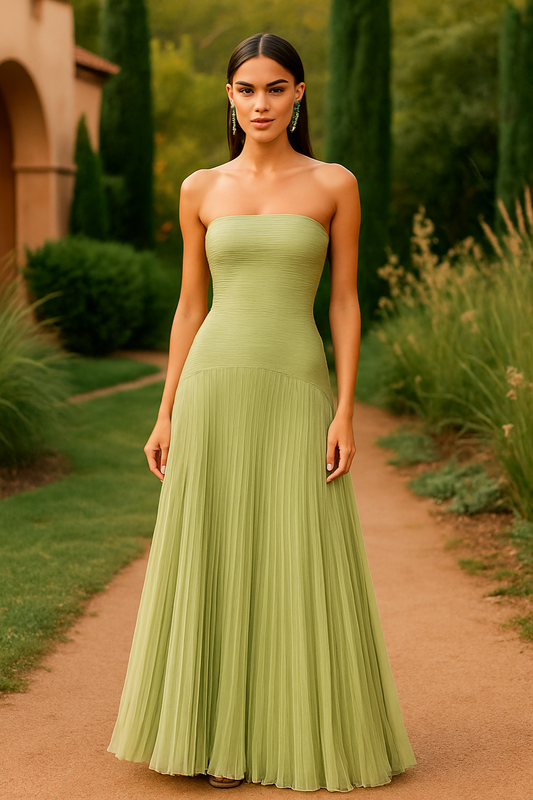 Sage Serenity Maxi Gown