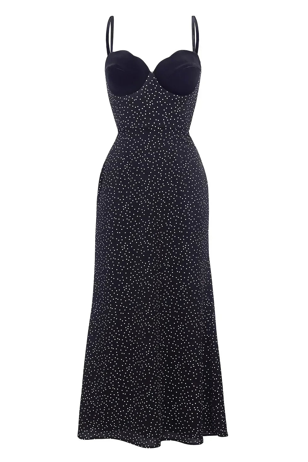 Selina™ | Polka Dot Midi Dress