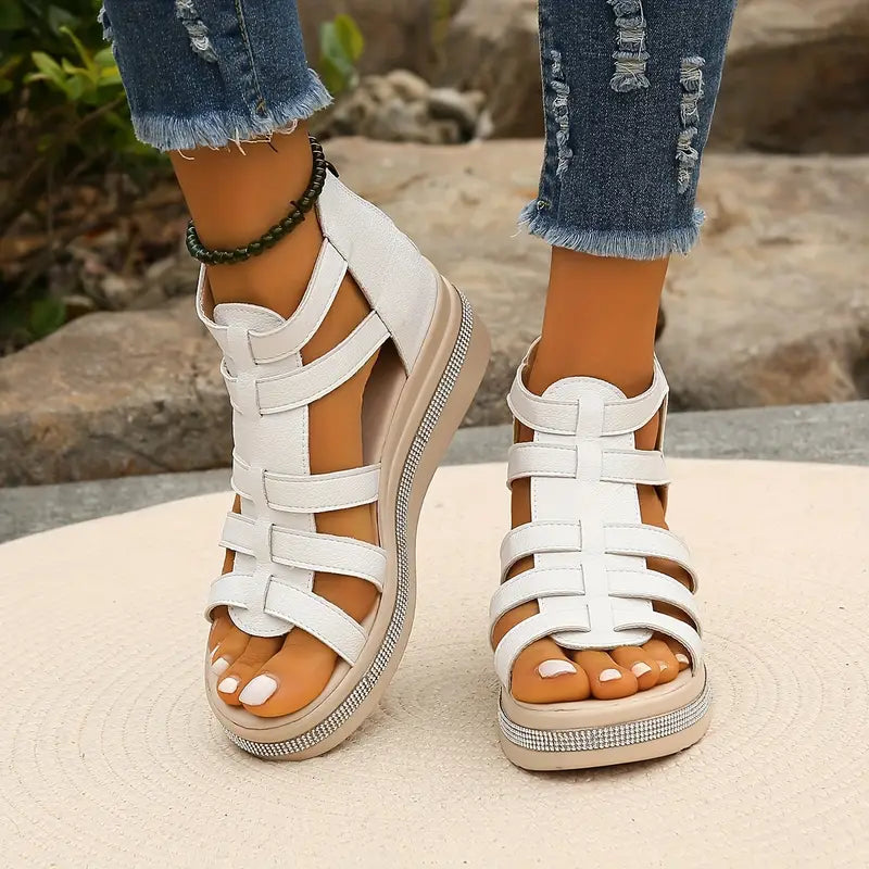 Violetta | Elegant Wedge Sandals