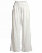 Mette | Women's High-Waisted Pleated Wide-Leg Pants