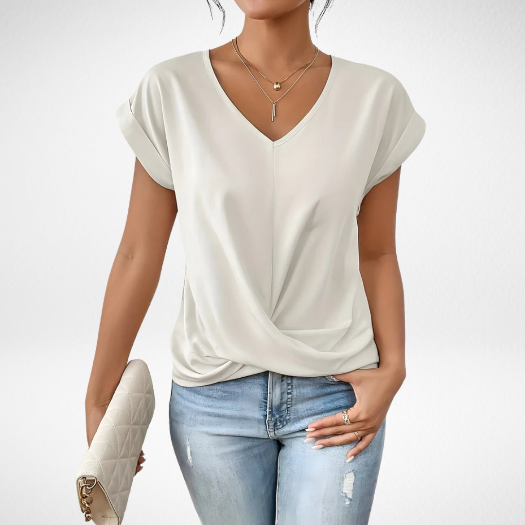 Waverly™ | Elegant V-Neck Top