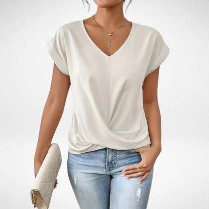 Waverly™ | Elegant V-Neck Top