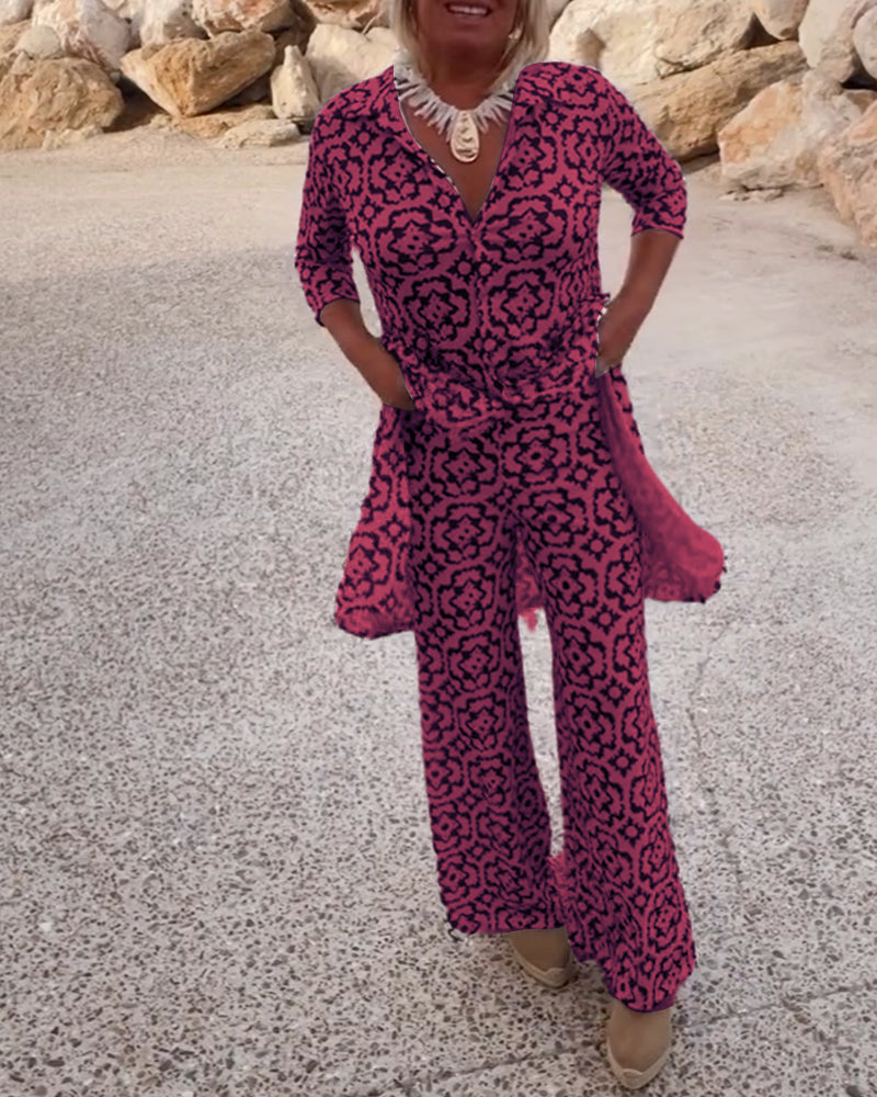 Gabriella™ | Elegant Vintage Two-Piece Set