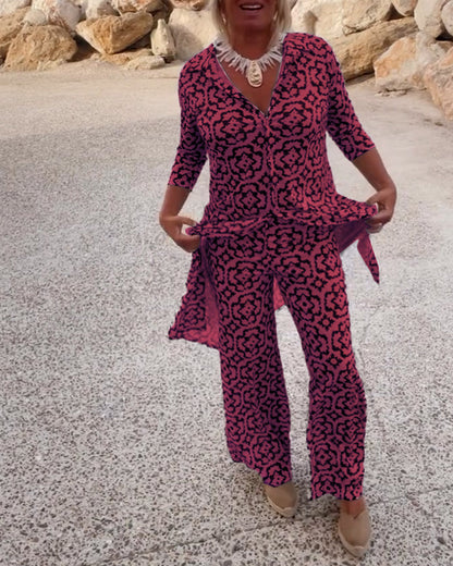 Gabriella™ | Elegant Vintage Two-Piece Set