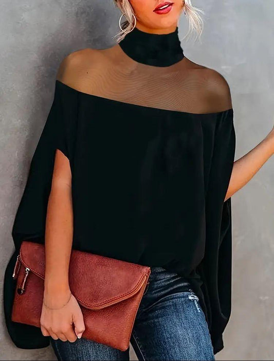 Zavira™ - Modern Draped Top