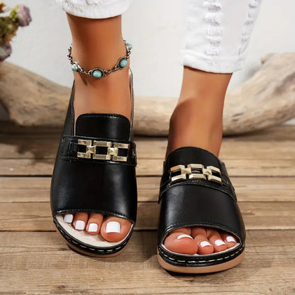 Kinsley™ | Comfy Buckle Sandals