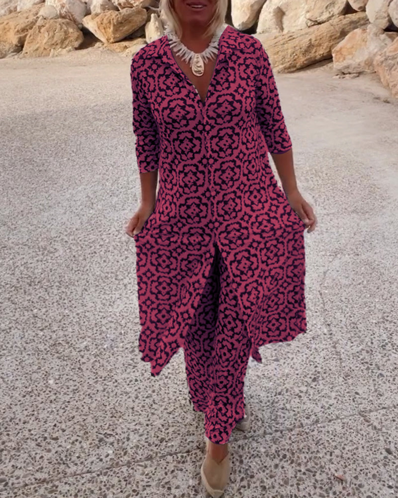 Gabriella™ | Elegant Vintage Two-Piece Set