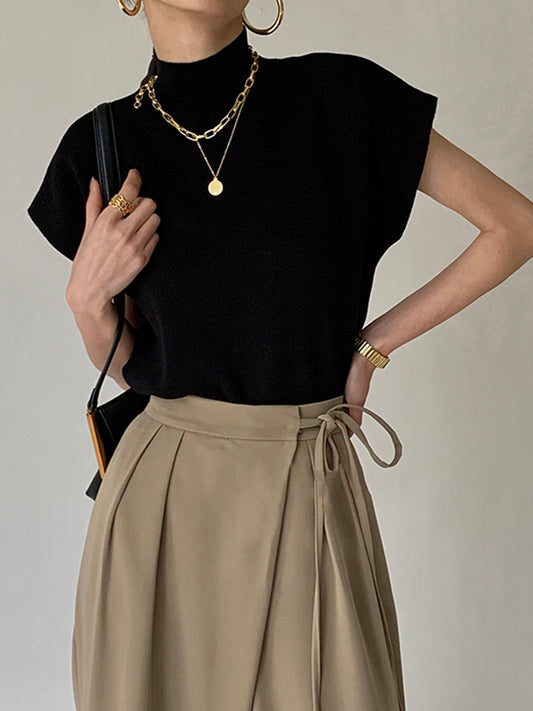Leisurely Solid Pullover