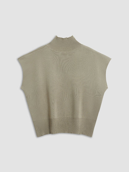 Leisurely Solid Pullover