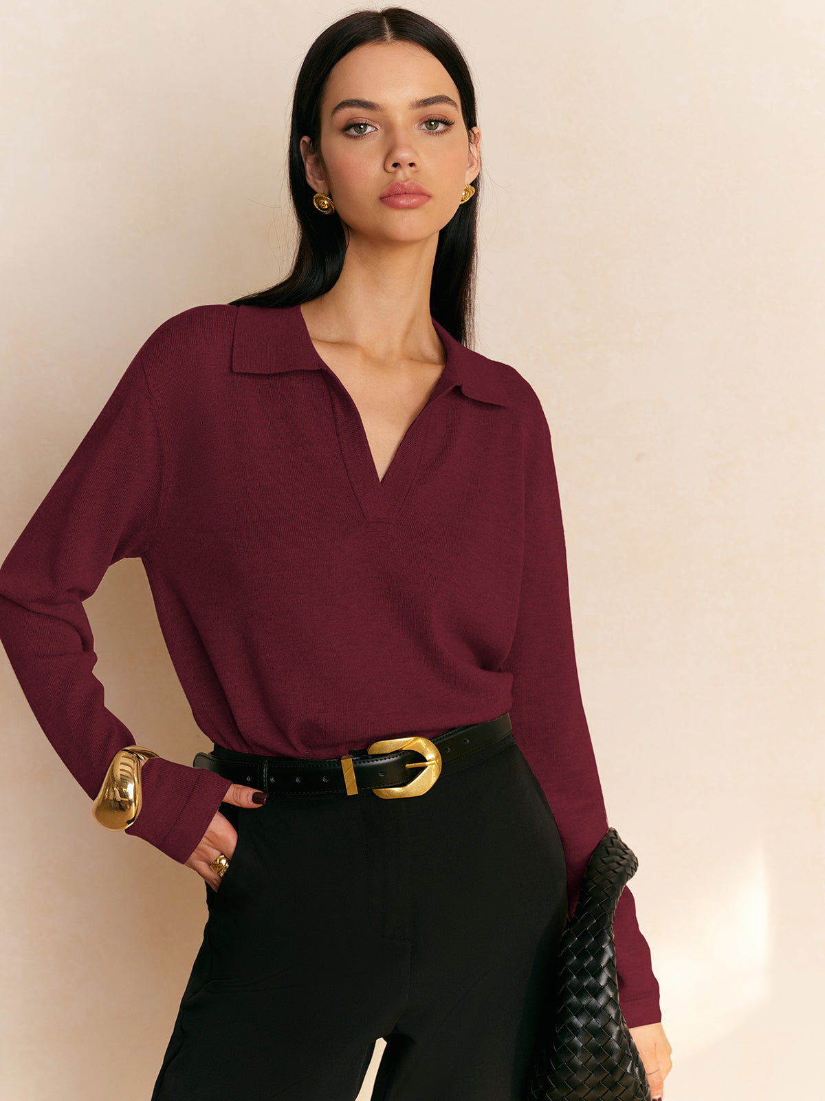 Burgundy / XL