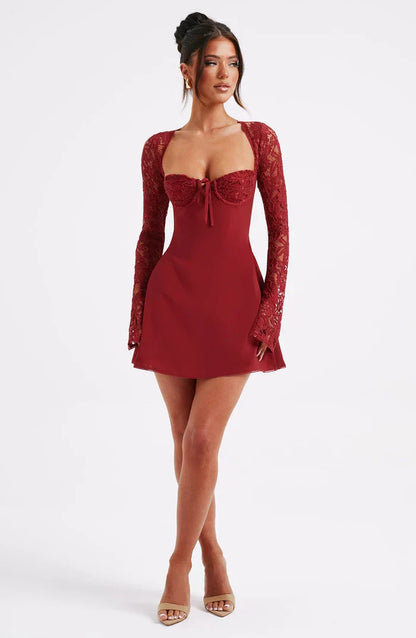 Qiana™ | Ruched Mini