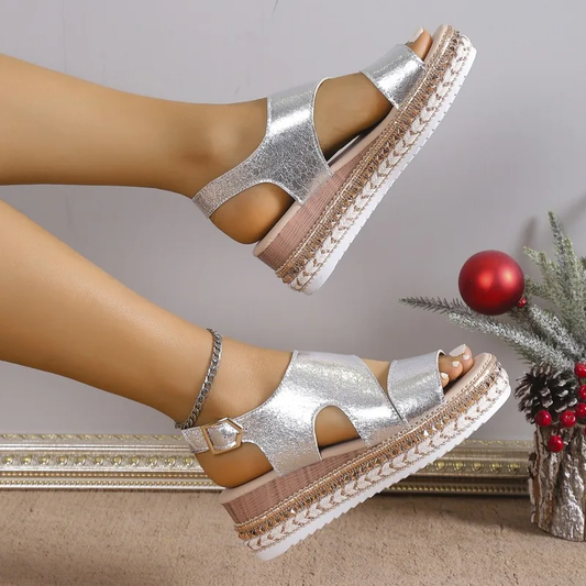 Annavera™ | Glamour Platform Sandals