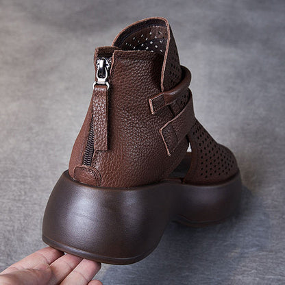 Mira - Classic Leather Orthopedic Sandals