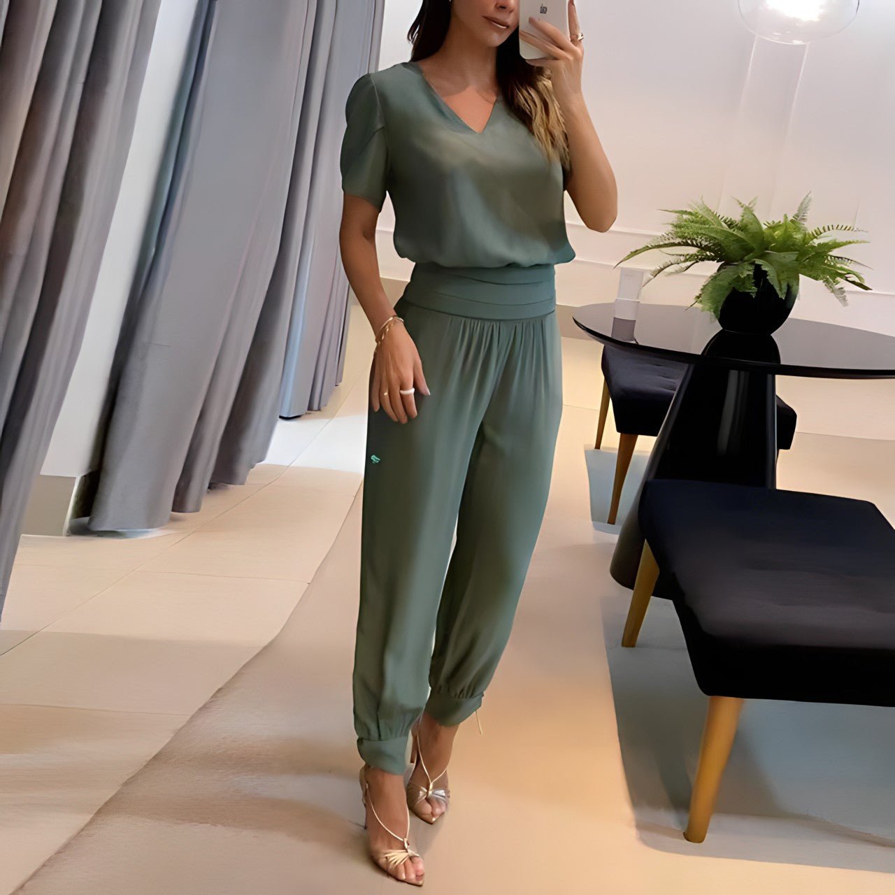 Olive Green (Almost sold out) / 3XL (18-20)