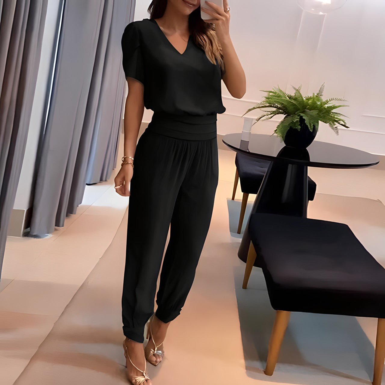 Black / 3XL (18-20)