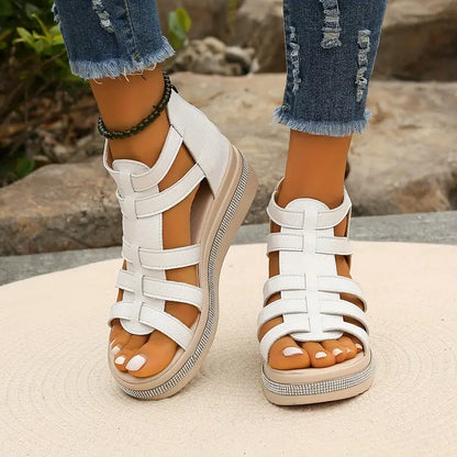Violetta | Elegant Wedge Sandals
