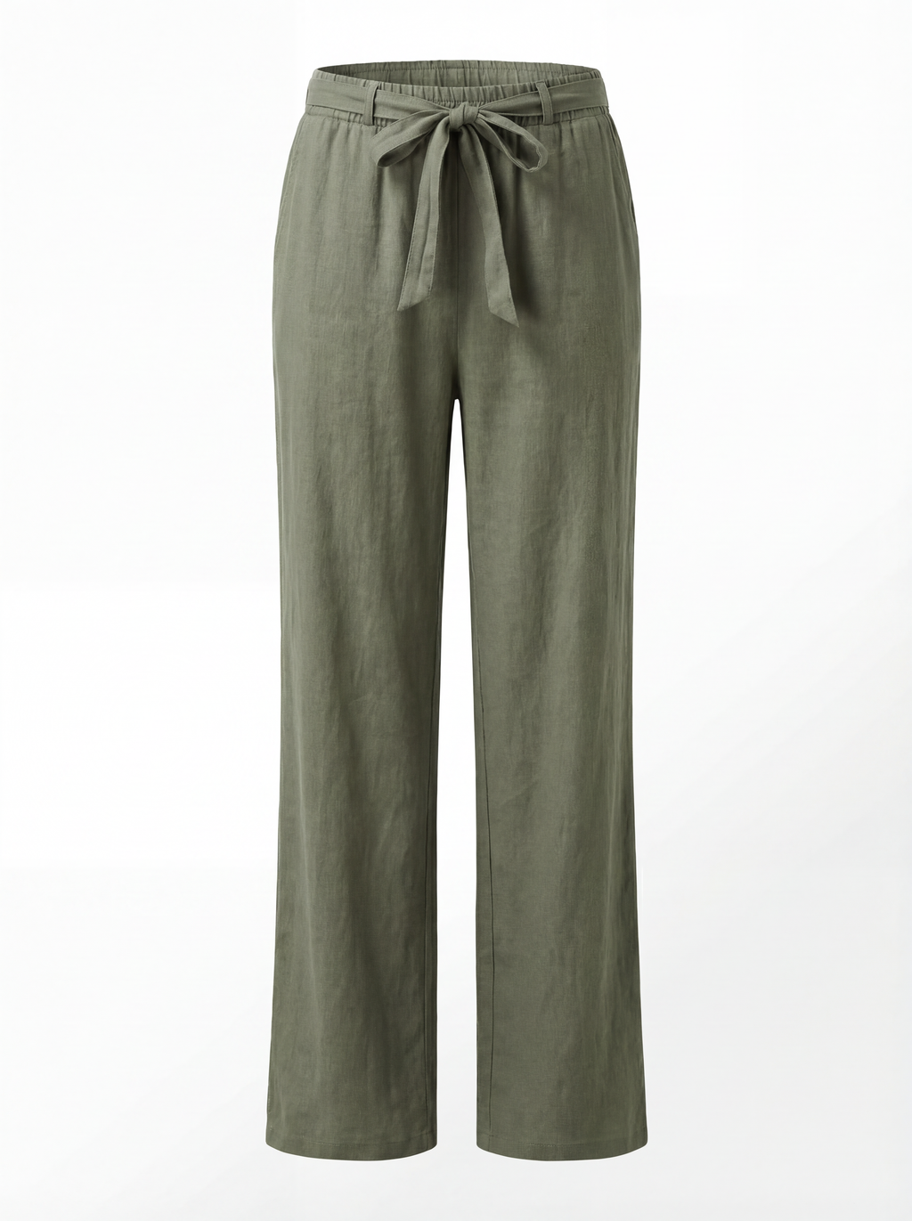 Wren | Women's Tied Waist Wide-Leg Pants